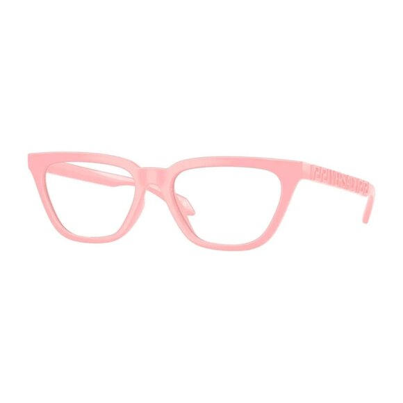NWT VERSACE EYEGLASSES PINK BUBBLE GUM WOMEN CAT EYE EYEWEAR VERSACE